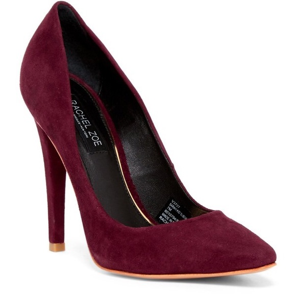 Rachel Zoe Shoes - Rachel Zoe Suede Sarah Heel